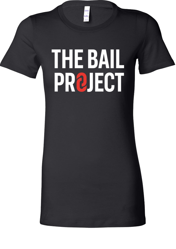 The Bail Project Stacked Logo Fitted Shirt