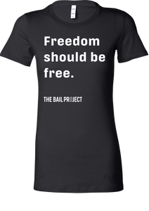 Freedom should be free. Fitted Shirt