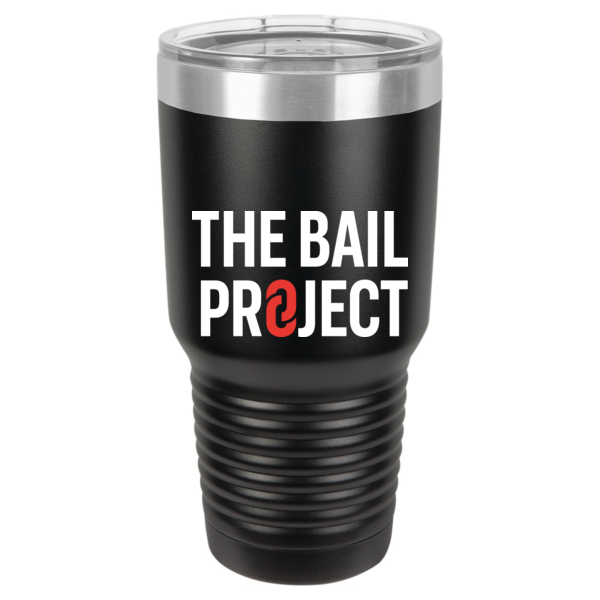 The Bail Project Logo Tumbler 30oz