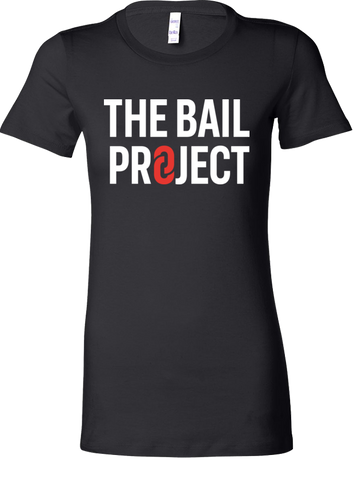The Bail Project Stacked Logo Fitted Shirt