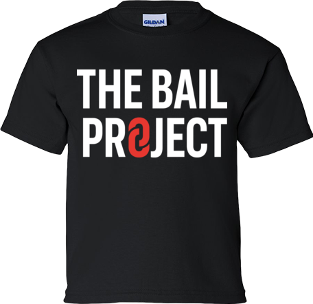The Bail Project Stacked Logo Youth Shirt